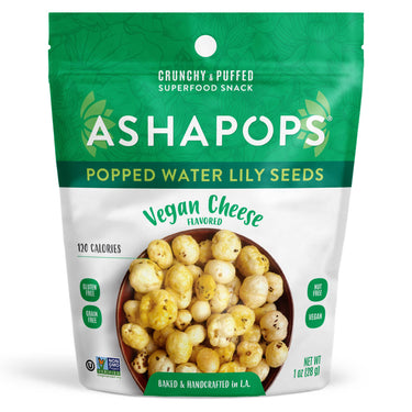 AshaPops - 1oz Vegan Cheese - AshaPops Popped Water Lily Seeds